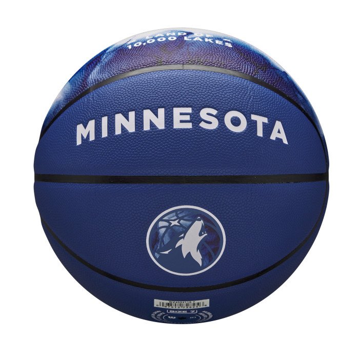 Ballon Wilson Minnesota Timberwolves NBA City Edition image n°1