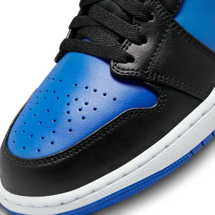 Air Jordan 1 Mid Black Royal Blue image n°10