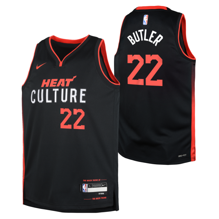 Maillot NBA Enfant Jimmy Butler Miami Heat Nike City Edition