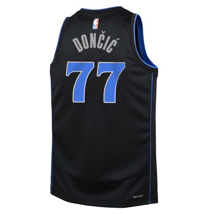 Maillot NBA Enfant Luka Doncic Dallas Mavericks Nike City Edition image n°3