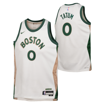 Maillot NBA Enfant Jayson Tatum Boston Celtics Nike City Edition | Nike