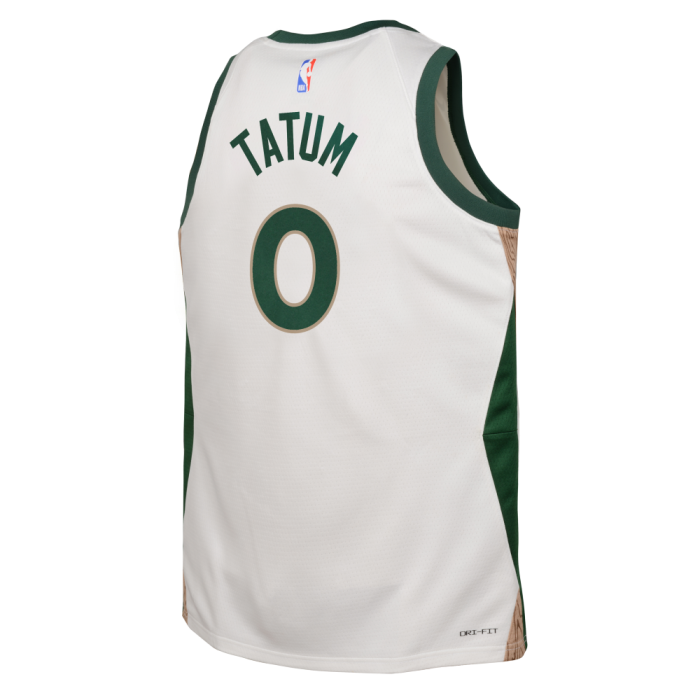 Maillot NBA Enfant Jayson Tatum Boston Celtics Nike City Edition image n°2