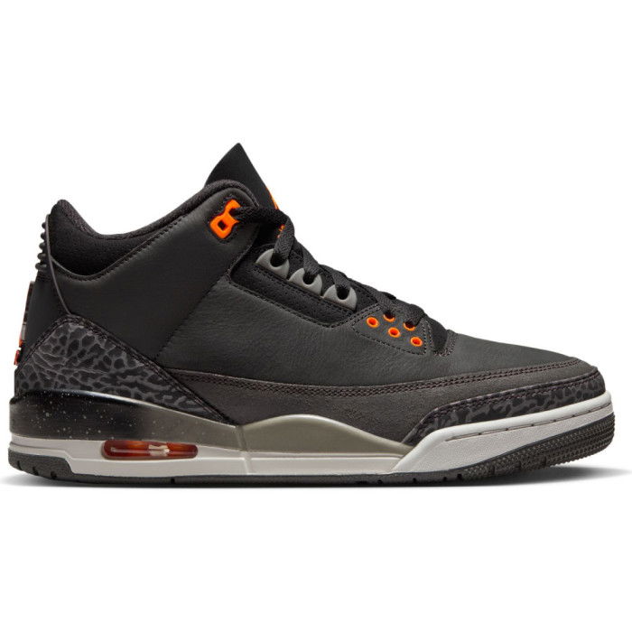 Air Jordan 3 Retro night stadium/total orange-black image n°1