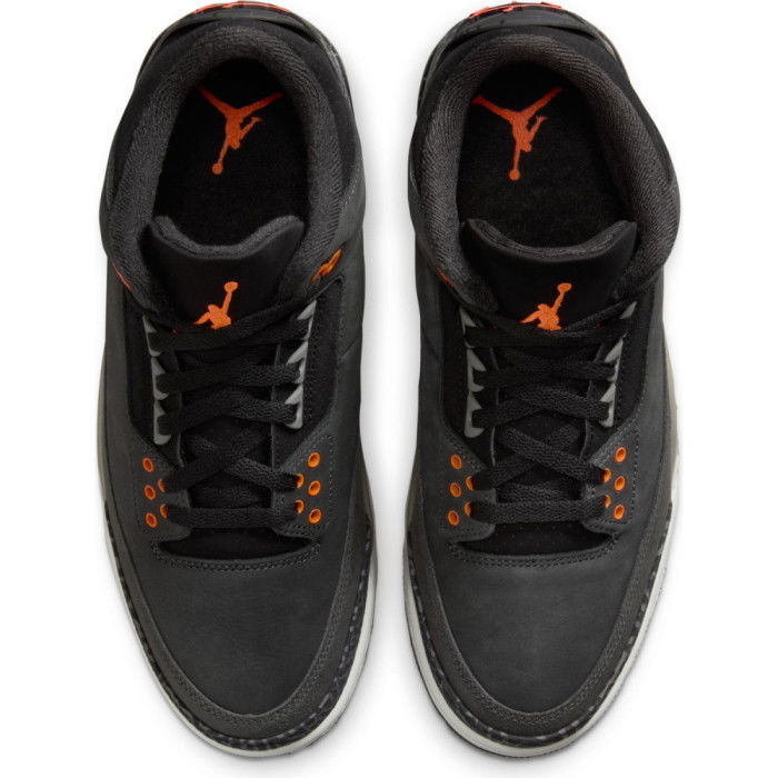 Air Jordan 3 Retro night stadium/total orange-black image n°4