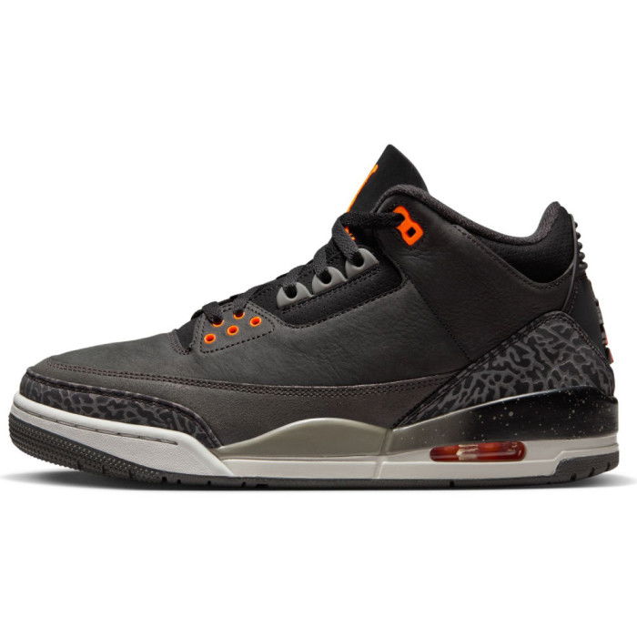 Air Jordan 3 Retro night stadium/total orange-black image n°6