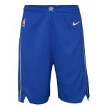 Color White of the product Shorts NBA Kids Dallas Mavericks Nike Icon Edition