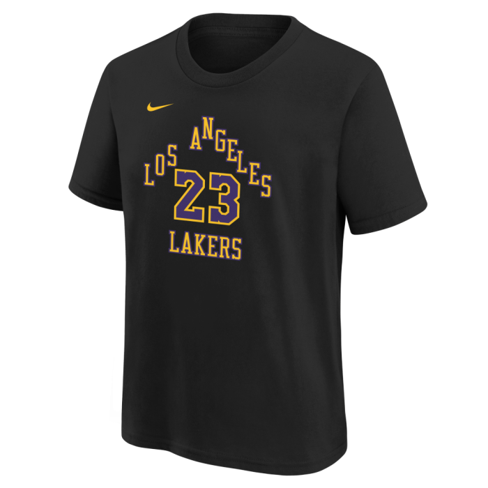 T-Shirt NBA Enfant Lebron James Los Angeles Lakers Nike City Edition N ...