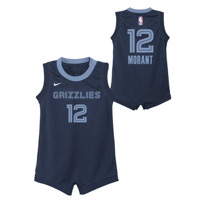 Body NBA Bébé Ja Morant Memphis Grizzlies Nike Replica image n°3