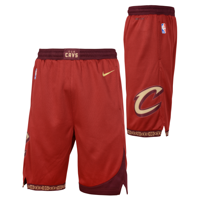 Short NBA Enfant Cleveland Cavaliers Nike City Edition image n°4