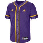 Color Purple of the product Chemise NBA Los Angeles Lakers Jordan Statement Edition