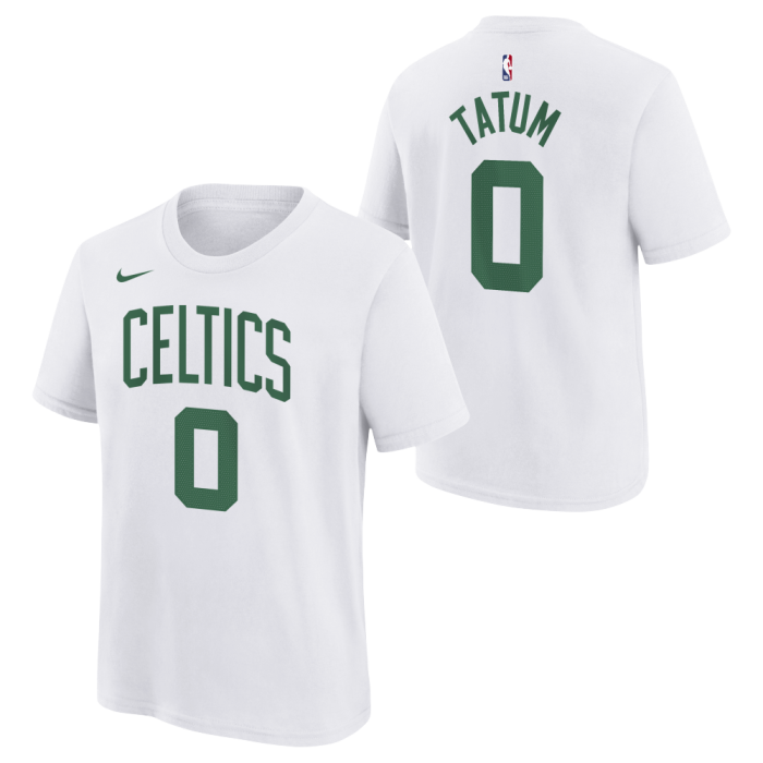T-Shirt NBA Petit Enfant Jayson Tatum Boston Celtics Nike Icon Edition N&N