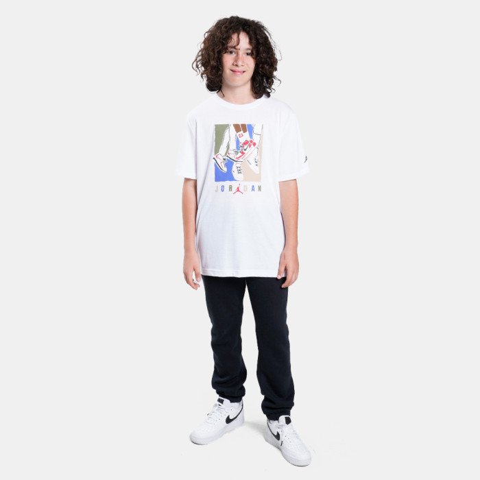 T-Shirt Jordan Courtyard Blanc image n°4