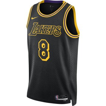 Maillot NBA Kobe Bryant Los Angeles Lakers Nike City Edition black/amarillo | Nike