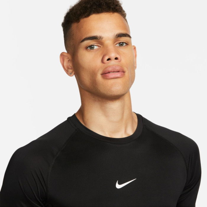 T-shirt Nike Pro black/white image n°3