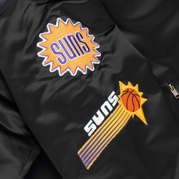 Veste Bomber Satin NBA Phoenix Suns Mitchell & Ness image n°3