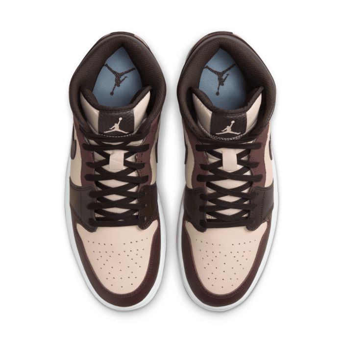 Air Jordan 1 Mid Se velvet brown/earth-sanddrift image n°4