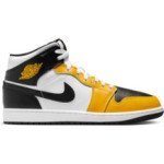 Color Yellow of the product Air Jordan 1 Mid Yellow Ochre/Black