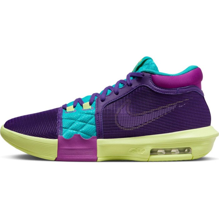 Nike Lebron Witness 8 field purple/white-dusty cactus image n°6