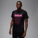 Color Black of the product T-shirt Jordan Dri-FIT Sport black/hyper pink