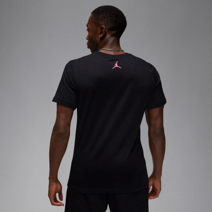 T-shirt Jordan Dri-FIT Sport black/hyper pink image n°2