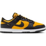 Color Black of the product Nike Dunk Low Black University Gold