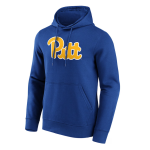 Color Blue of the product Pittsburgh Panthers Hoody Primary Logo Graphique - Men