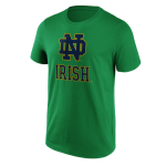 Color Green of the product T-Shirt Notre Dame Fighting Irish Primary Logo...