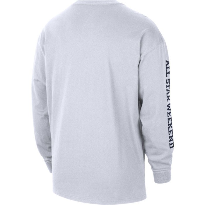 Nike Long Sleeve T-shirt NBA All Star Weekend N31 white image n°2