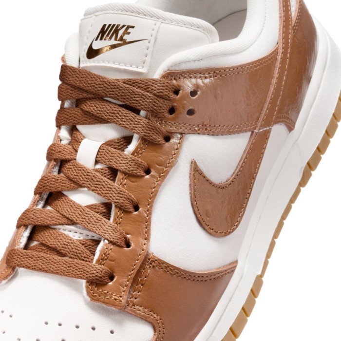 Nike Dunk Low LX Brown Ostrich image n°10