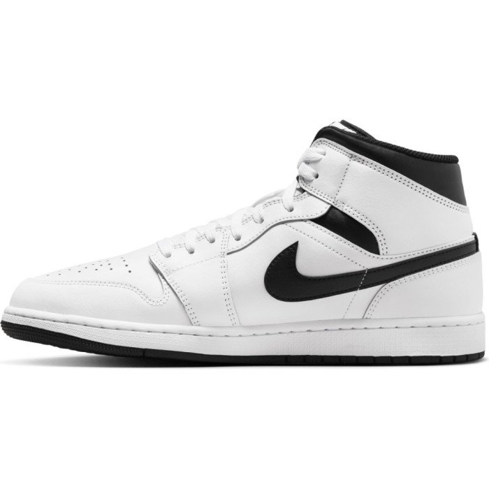 Air Jordan 1 Mid White/Black image n°7