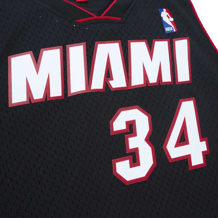 Maillot NBA Ray Allen Miami Heat 2012 Mitchell&ness Black image n°4
