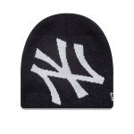 Color Black of the product New Era MLB Skull Beanie New York Yankees