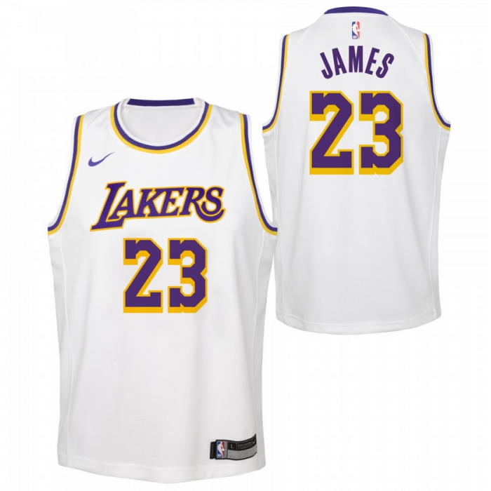Maillot NBA Enfant Lebron James Los Angeles Lakers Nike Association Edition