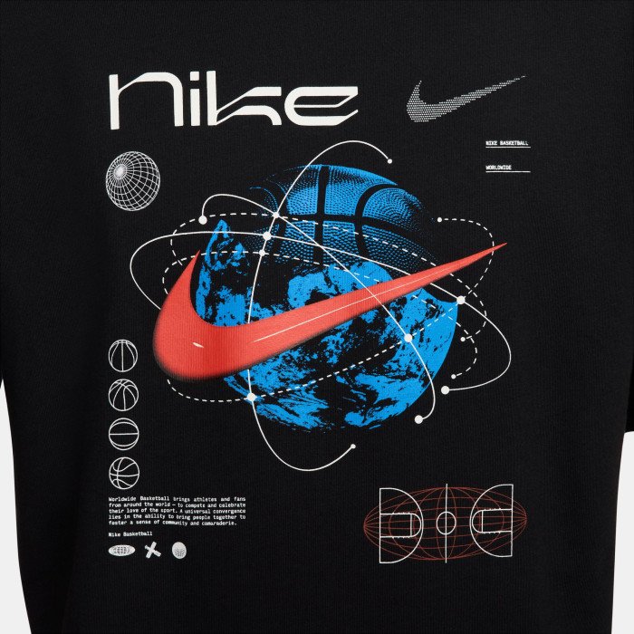 T-shirt Nike Basketball Black image n°4
