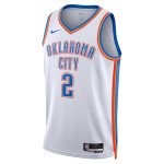 Color Blanc du produit Maillot NBA Shai Gilgeous Alexander Oklahoma City...