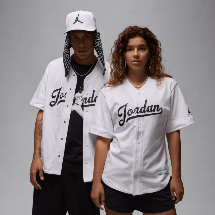 Chemise de baseball Jordan Flight Mvp white/black image n°1