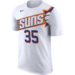 Color Blanc du produit T-shirt Nike NBA Phoenix Suns Kevin Durant White