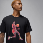 Color Black of the product T-shirt Jordan Flight Essentials Jumpman Black NBA