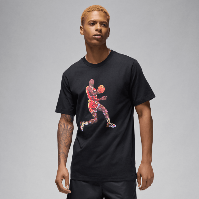 T-shirt Jordan Flight Essentials Jumpman Black NBA image n°2