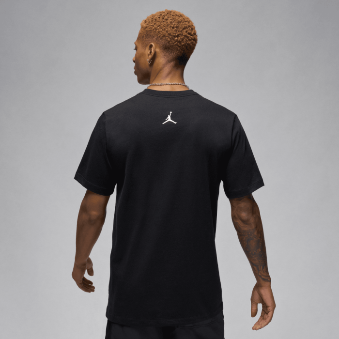 T-shirt Jordan Flight Essentials Jumpman Black NBA image n°3