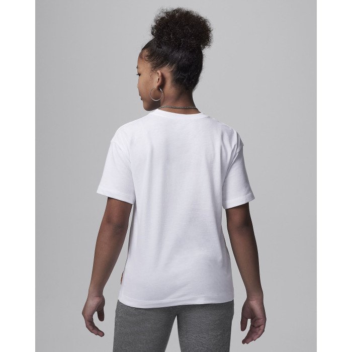 T-shirt Jordan Fuel Up Cool Down White Enfant image n°2