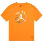 Color Orange of the product T-shirt Jordan Fuel Up Cool Down Orange Enfant