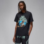 T-shirt Jordan Sport black/mint foam NBA