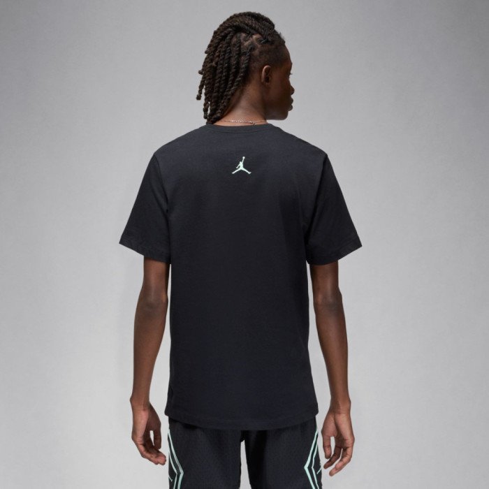 T-shirt Jordan Sport black/mint foam NBA image n°2