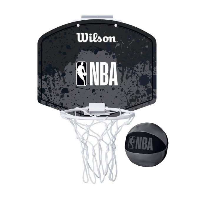 Mini Panier Wilson NBA Team Mini Hoop Black/grey