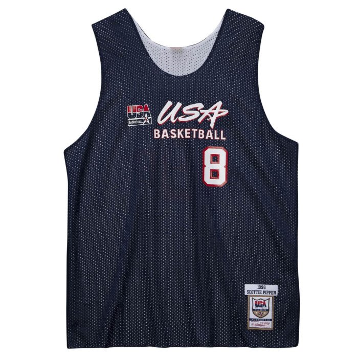 Maillot Team USA réversible Scottie Pippen Mitchell&Ness Authentic image n°1