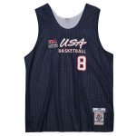 Color Blue of the product Maillot Team USA réversible Scottie Pippen...