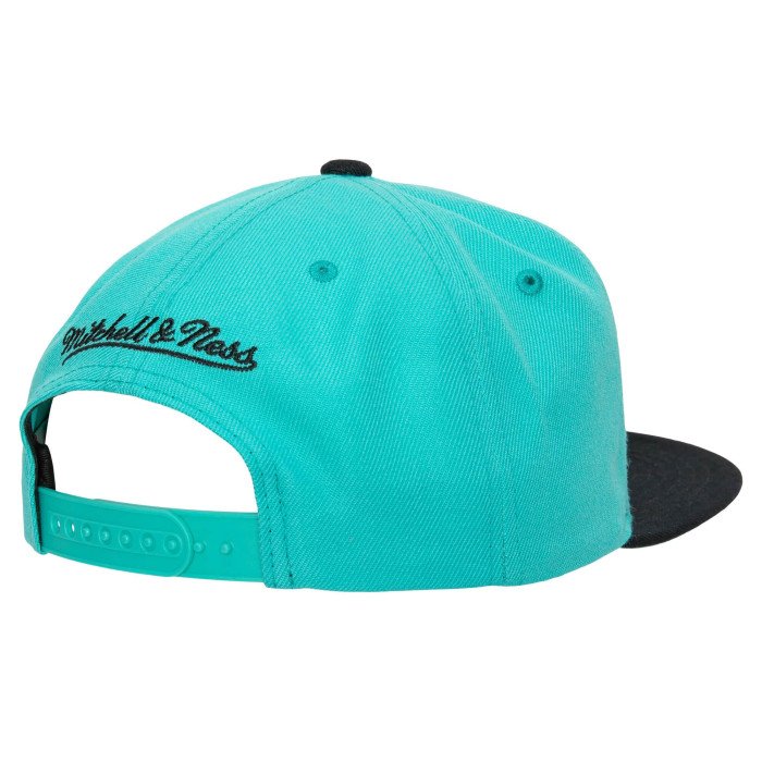 Casquette NBA Team 2 Tone 2.0 Snapback Grizzlies Mitchell & Ness Teal-black image n°2