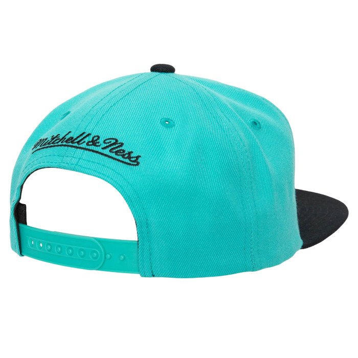 Casquette NBA Team 2 Tone 2.0 Snapback Spurs Mitchell & Ness Teal-black image n°2