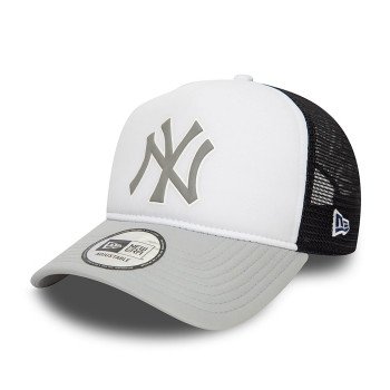 Casquette New Era MLB Logo New York Yankees Trucker White | New Era